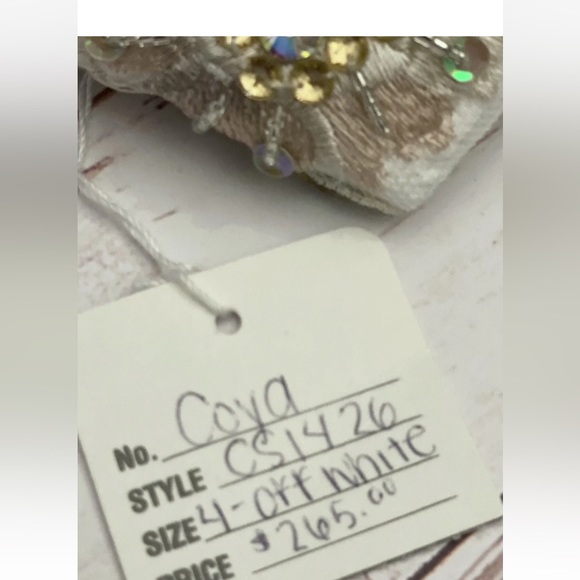 NWT-Homecoming, Formal, Mini Dress-Sz 4-Strapless-Off White - Picture 4 of 5